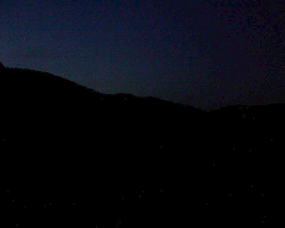 Le petit ballon vu depuis le Domaine Langmatt à Murbach le 28.03.2019 à 19:30 Le petit ballon (Alsace, Vosges) le 28.03.2019 à 19:30