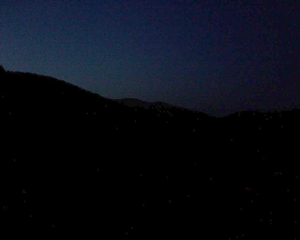 Le petit ballon vu depuis le Domaine Langmatt à Murbach le 29.03.2019 à 19:30 Le petit ballon (Alsace, Vosges) le 29.03.2019 à 19:30