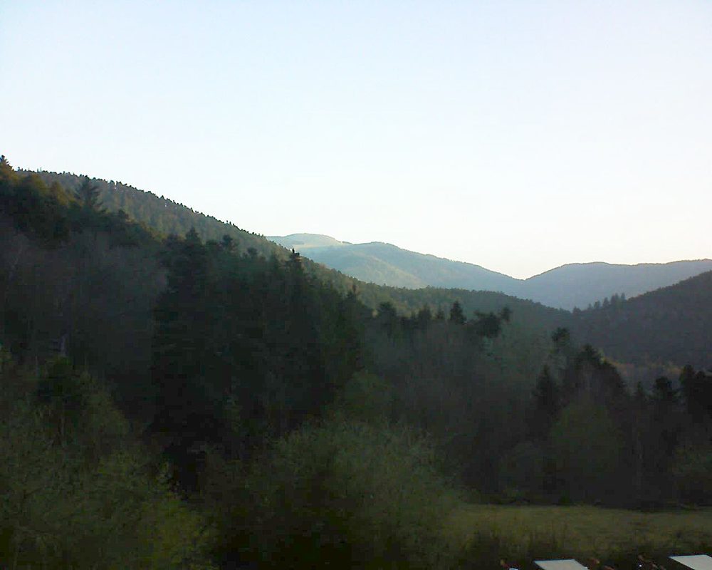 Le petit ballon vu depuis le Domaine Langmatt à Murbach le 30.03.2019 à 06:45 Le petit ballon (Alsace, Vosges) le 30.03.2019 à 06:45
