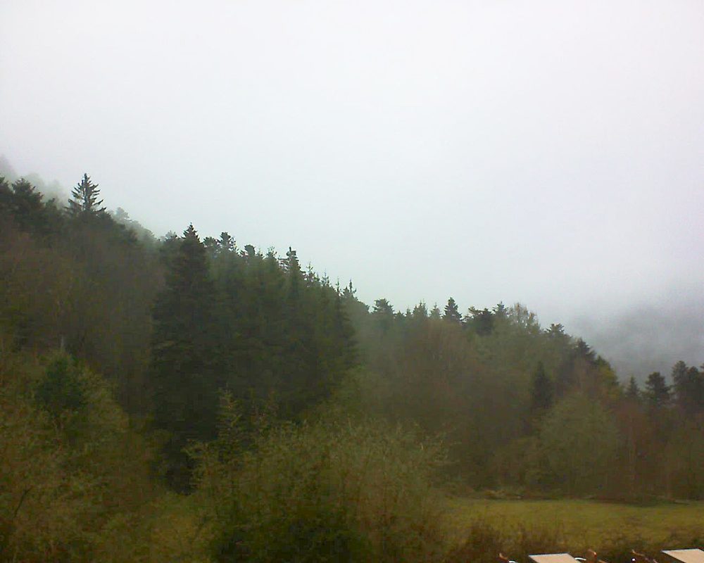 Le petit ballon vu depuis le Domaine Langmatt à Murbach le 10.04.2019 à 12:00 Le petit ballon (Alsace, Vosges) le 10.04.2019 à 12:00