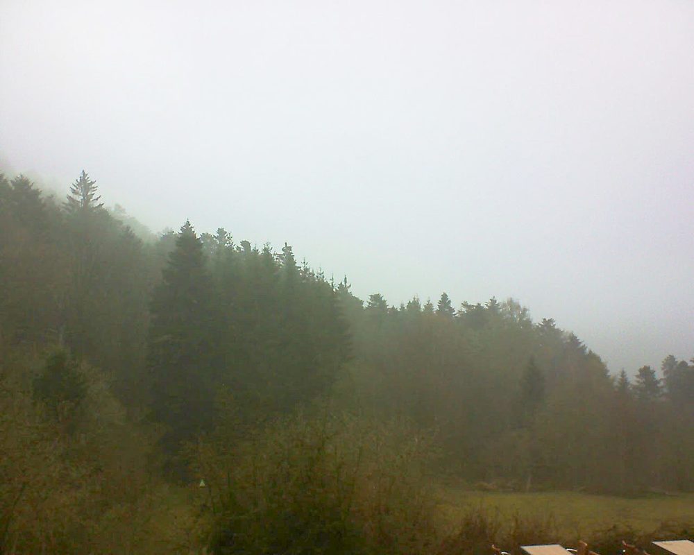 Le petit ballon vu depuis le Domaine Langmatt à Murbach le 14.04.2019 à 16:00 Le petit ballon (Alsace, Vosges) le 14.04.2019 à 16:00