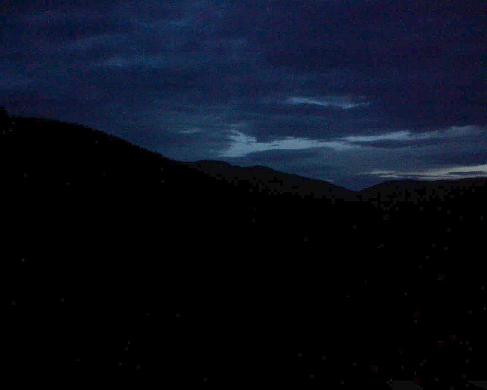 Le petit ballon vu depuis le Domaine Langmatt à Murbach le 24.04.2019 à 06:00 Le petit ballon (Alsace, Vosges) le 24.04.2019 à 06:00