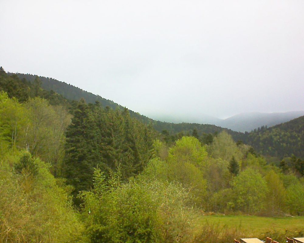 Le petit ballon vu depuis le Domaine Langmatt à Murbach le 28.04.2019 à 11:30 Le petit ballon (Alsace, Vosges) le 28.04.2019 à 11:30