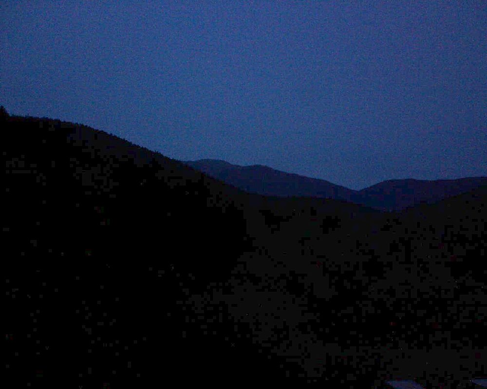 Le petit ballon vu depuis le Domaine Langmatt à Murbach le 08.05.2019 à 05:45 Le petit ballon (Alsace, Vosges) le 08.05.2019 à 05:45