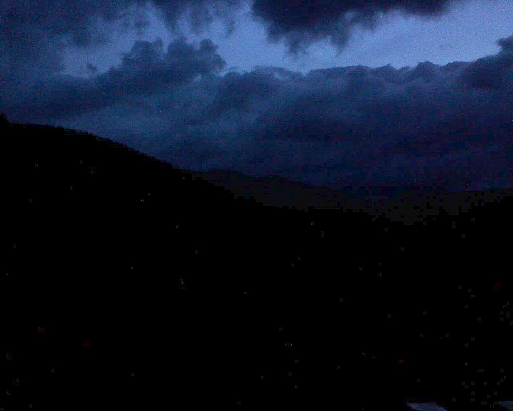 Le petit ballon vu depuis le Domaine Langmatt à Murbach le 11.05.2019 à 05:30 Le petit ballon (Alsace, Vosges) le 11.05.2019 à 05:30