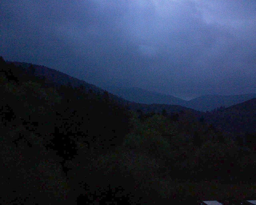 Le petit ballon vu depuis le Domaine Langmatt à Murbach le 11.05.2019 à 21:15 Le petit ballon (Alsace, Vosges) le 11.05.2019 à 21:15