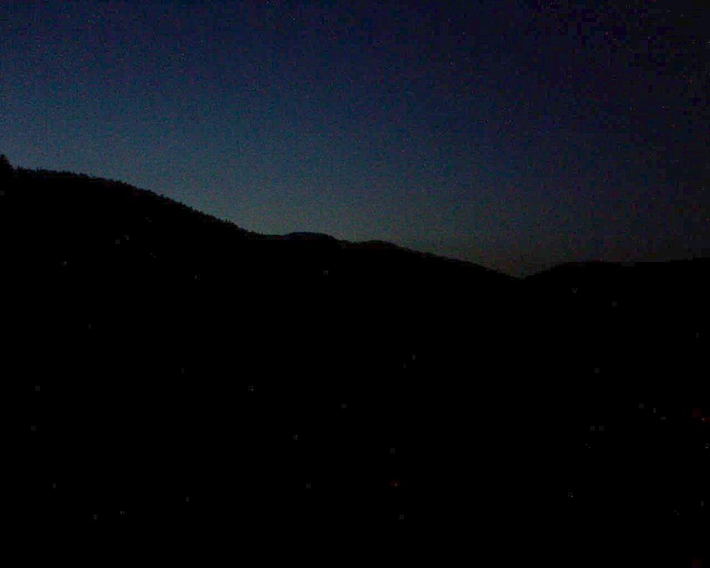 Le petit ballon vu depuis le Domaine Langmatt à Murbach le 12.05.2019 à 21:45 Le petit ballon (Alsace, Vosges) le 12.05.2019 à 21:45