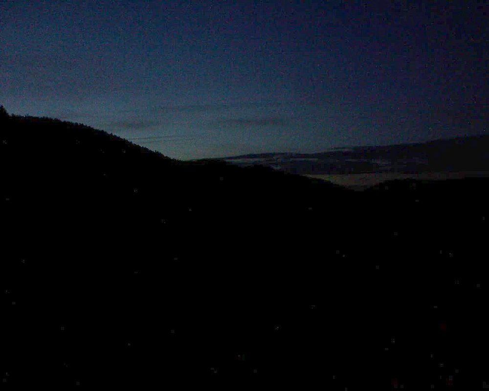Le petit ballon vu depuis le Domaine Langmatt à Murbach le 14.05.2019 à 21:45 Le petit ballon (Alsace, Vosges) le 14.05.2019 à 21:45