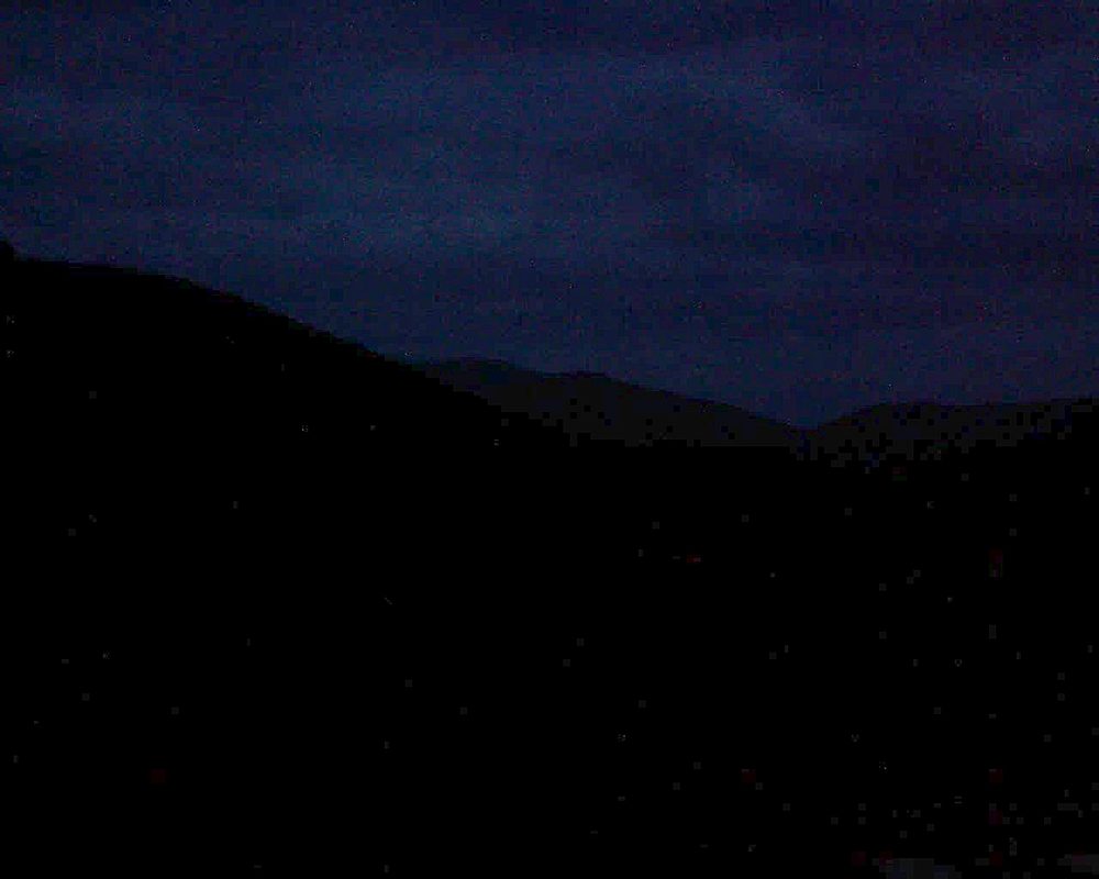 Le petit ballon vu depuis le Domaine Langmatt à Murbach le 16.05.2019 à 21:30 Le petit ballon (Alsace, Vosges) le 16.05.2019 à 21:30