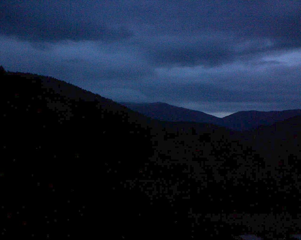 Le petit ballon vu depuis le Domaine Langmatt à Murbach le 20.05.2019 à 05:30 Le petit ballon (Alsace, Vosges) le 20.05.2019 à 05:30