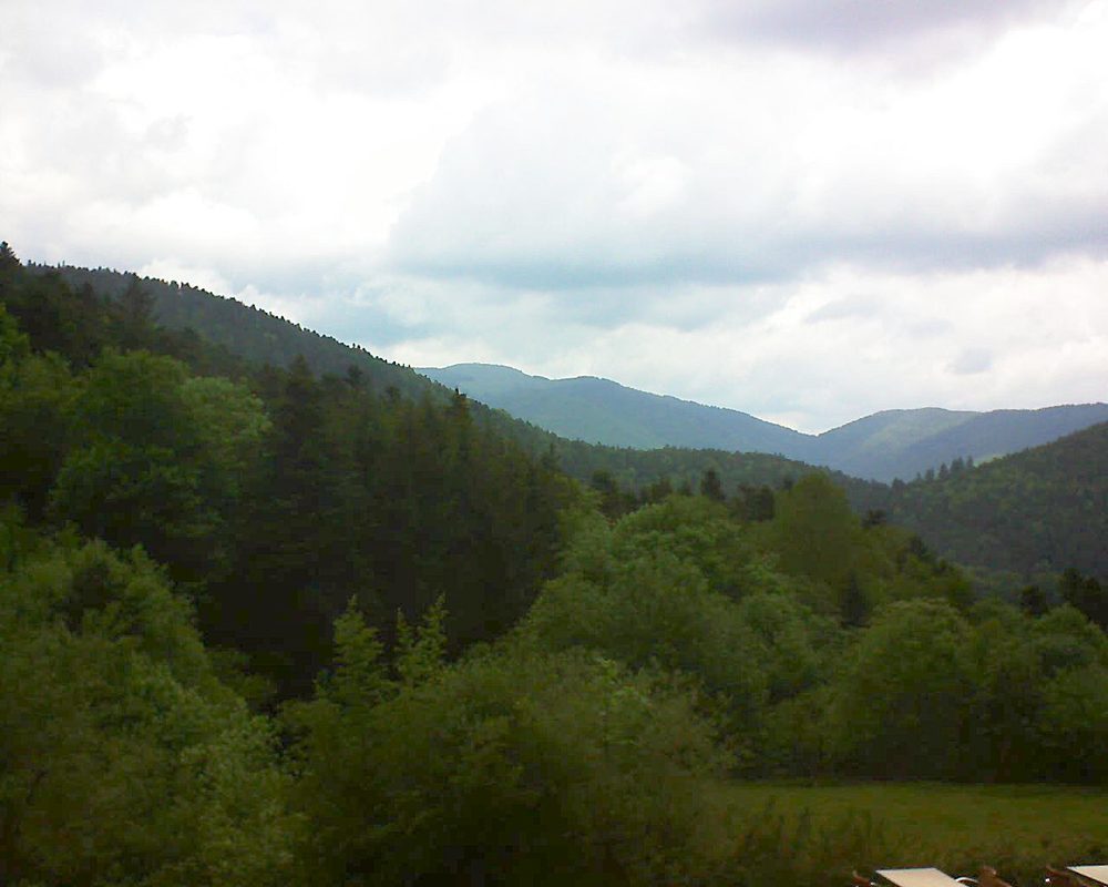Le petit ballon vu depuis le Domaine Langmatt à Murbach le 26.05.2019 à 12:00 Le petit ballon (Alsace, Vosges) le 26.05.2019 à 12:00