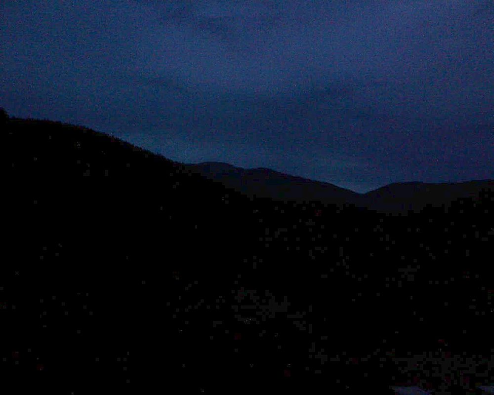 Le petit ballon vu depuis le Domaine Langmatt à Murbach le 27.05.2019 à 21:45 Le petit ballon (Alsace, Vosges) le 27.05.2019 à 21:45