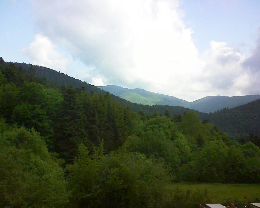 Le petit ballon vu depuis le Domaine Langmatt à Murbach le 29.05.2019 à 09:30 Le petit ballon (Alsace, Vosges) le 29.05.2019 à 09:30