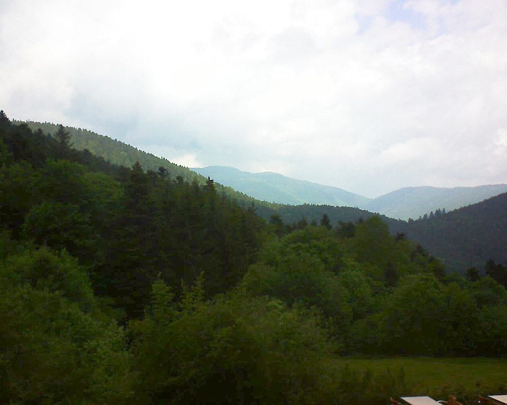 Le petit ballon vu depuis le Domaine Langmatt à Murbach le 29.05.2019 à 12:00 Le petit ballon (Alsace, Vosges) le 29.05.2019 à 12:00
