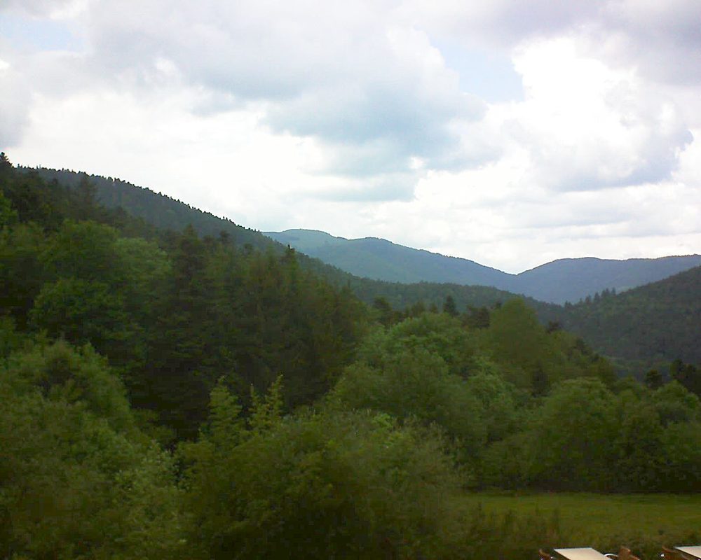Le petit ballon vu depuis le Domaine Langmatt à Murbach le 29.05.2019 à 16:00 Le petit ballon (Alsace, Vosges) le 29.05.2019 à 16:00