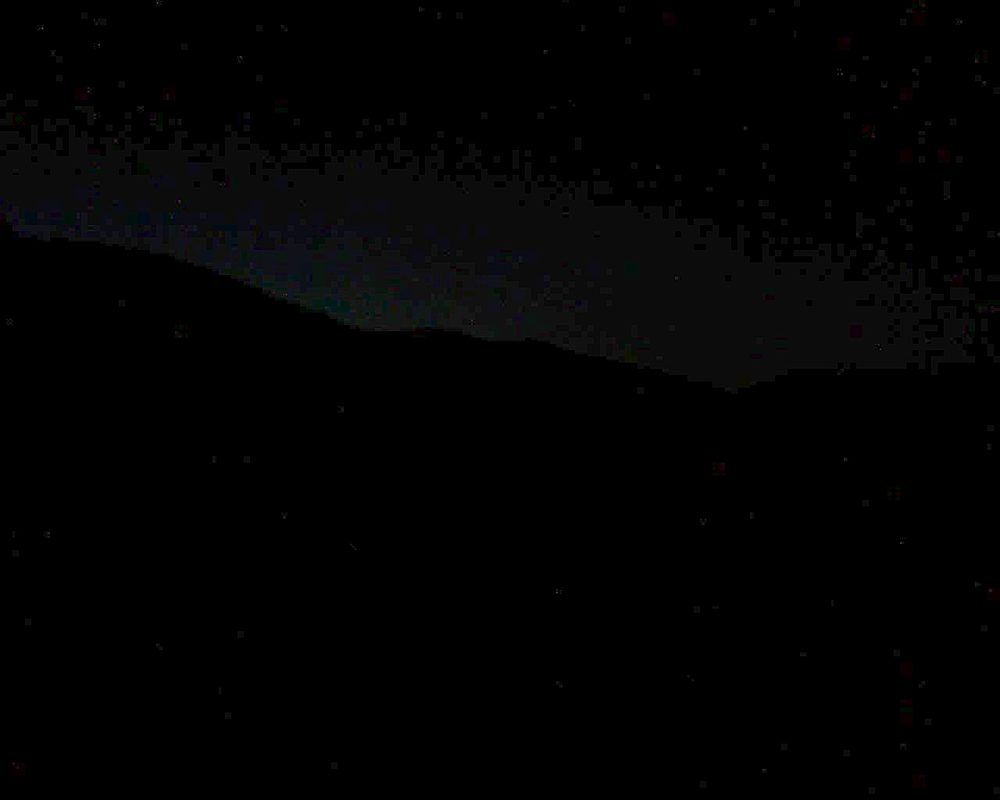Le petit ballon vu depuis le Domaine Langmatt à Murbach le 02.06.2019 à 22:30 Le petit ballon (Alsace, Vosges) le 02.06.2019 à 22:30