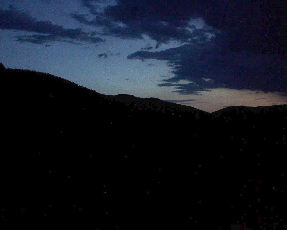Le petit ballon vu depuis le Domaine Langmatt à Murbach le 05.06.2019 à 05:00 Le petit ballon (Alsace, Vosges) le 05.06.2019 à 05:00