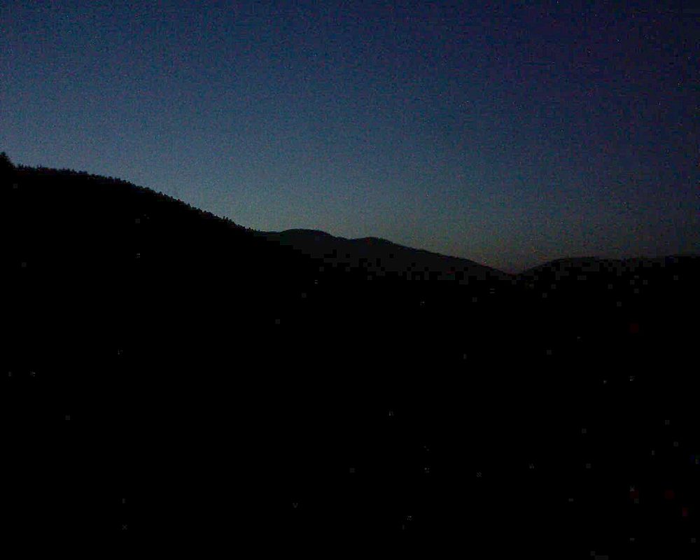 Le petit ballon vu depuis le Domaine Langmatt à Murbach le 06.06.2019 à 22:15 Le petit ballon (Alsace, Vosges) le 06.06.2019 à 22:15
