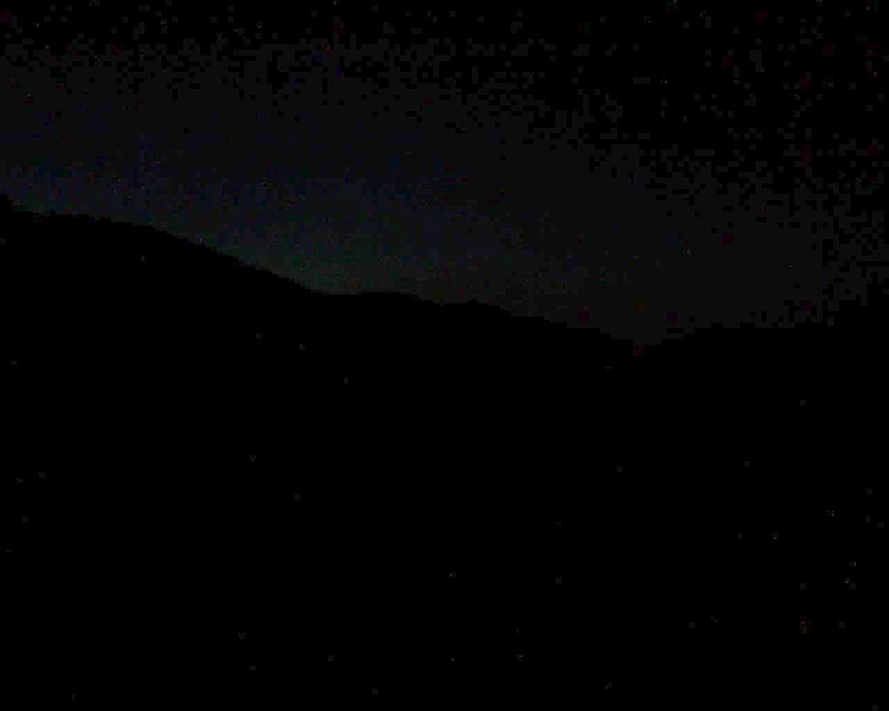 Le petit ballon vu depuis le Domaine Langmatt à Murbach le 06.06.2019 à 22:30 Le petit ballon (Alsace, Vosges) le 06.06.2019 à 22:30