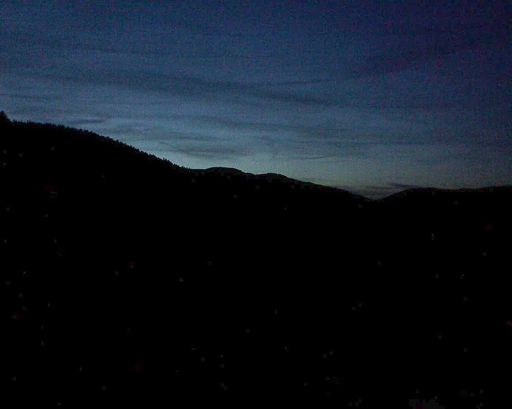 Le petit ballon vu depuis le Domaine Langmatt à Murbach le 08.06.2019 à 22:15 Le petit ballon (Alsace, Vosges) le 08.06.2019 à 22:15