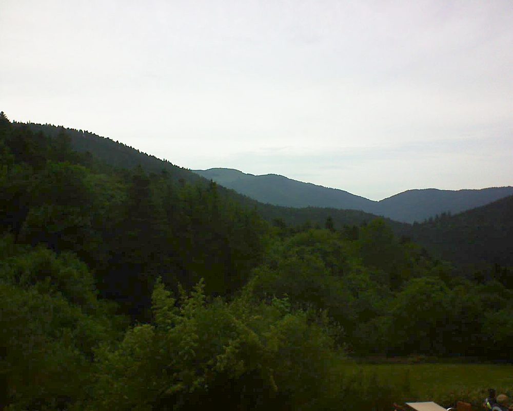 Le petit ballon vu depuis le Domaine Langmatt à Murbach le 09.06.2019 à 18:15 Le petit ballon (Alsace, Vosges) le 09.06.2019 à 18:15