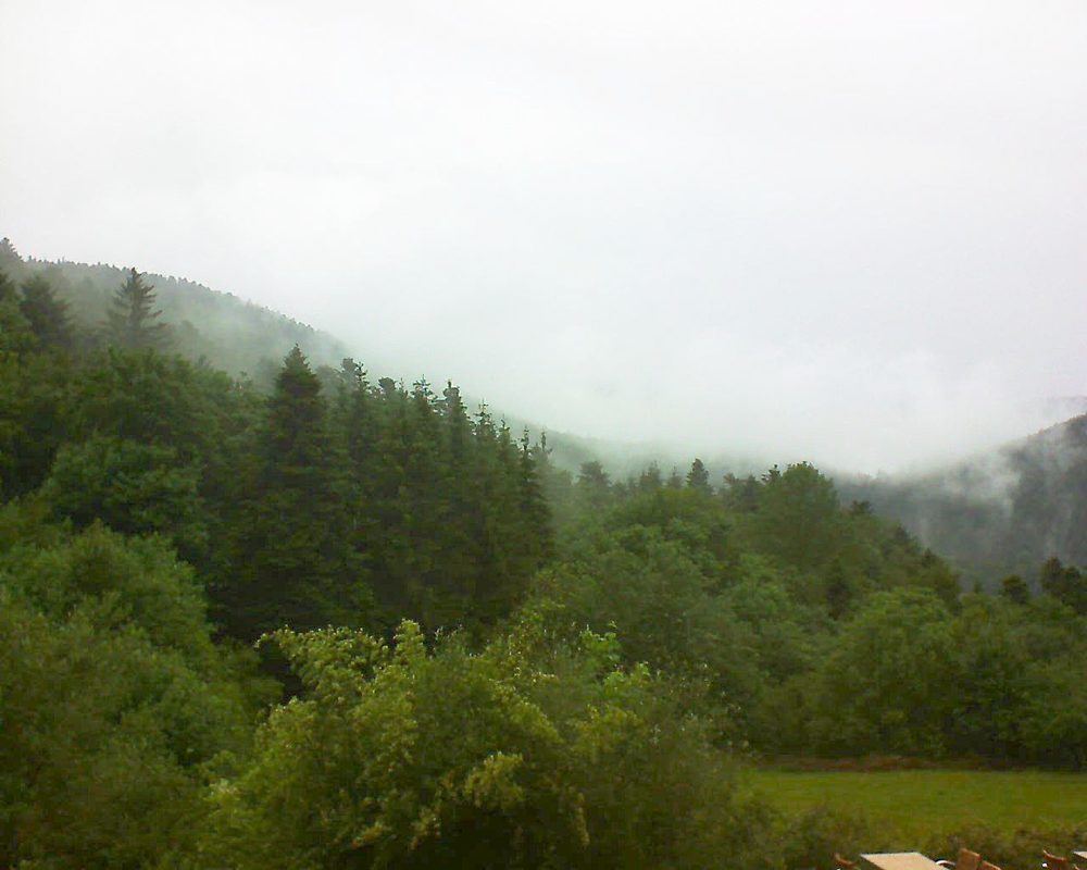 Le petit ballon vu depuis le Domaine Langmatt à Murbach le 10.06.2019 à 14:30 Le petit ballon (Alsace, Vosges) le 10.06.2019 à 14:30