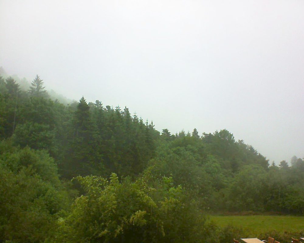 Le petit ballon vu depuis le Domaine Langmatt à Murbach le 10.06.2019 à 15:00 Le petit ballon (Alsace, Vosges) le 10.06.2019 à 15:00