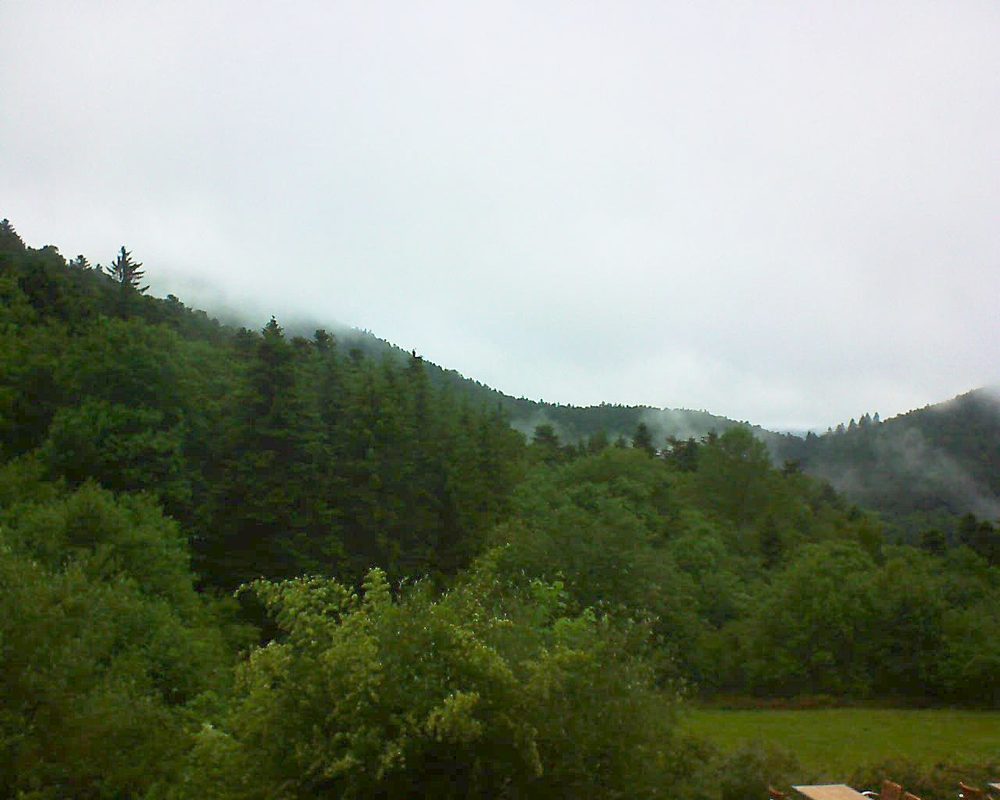 Le petit ballon vu depuis le Domaine Langmatt à Murbach le 11.06.2019 à 06:45 Le petit ballon (Alsace, Vosges) le 11.06.2019 à 06:45