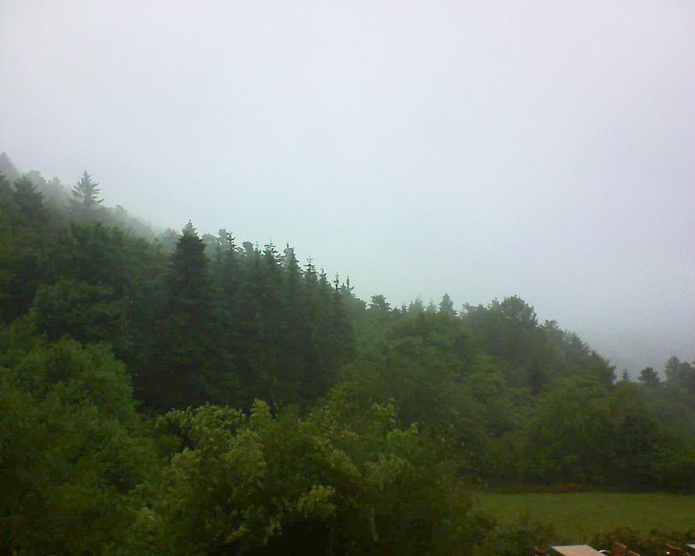 Le petit ballon vu depuis le Domaine Langmatt à Murbach le 11.06.2019 à 09:00 Le petit ballon (Alsace, Vosges) le 11.06.2019 à 09:00