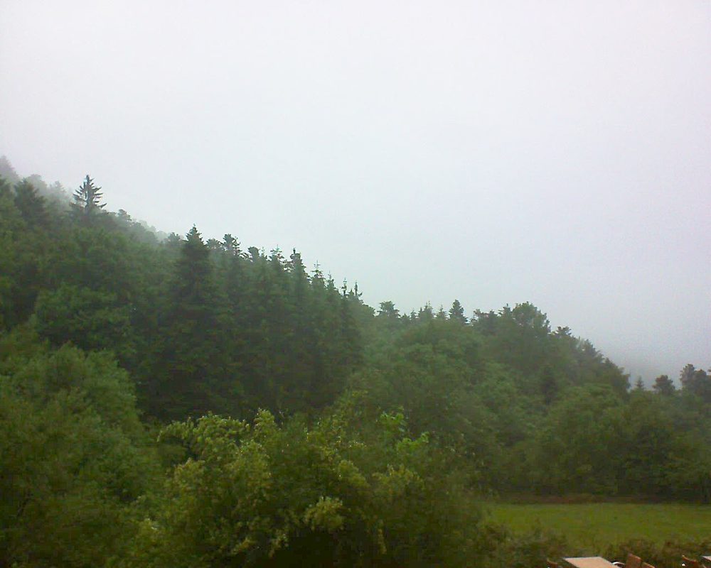 Le petit ballon vu depuis le Domaine Langmatt à Murbach le 11.06.2019 à 09:15 Le petit ballon (Alsace, Vosges) le 11.06.2019 à 09:15