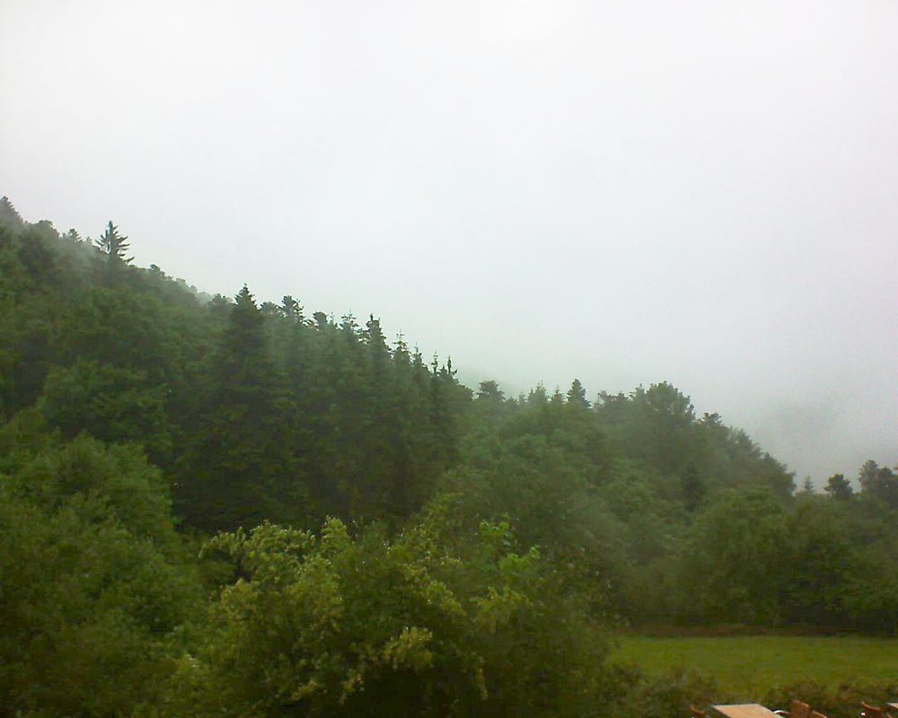Le petit ballon vu depuis le Domaine Langmatt à Murbach le 11.06.2019 à 10:15 Le petit ballon (Alsace, Vosges) le 11.06.2019 à 10:15