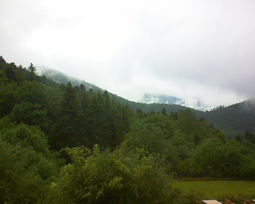 Le petit ballon vu depuis le Domaine Langmatt à Murbach le 11.06.2019 à 12:45 Le petit ballon (Alsace, Vosges) le 11.06.2019 à 12:45