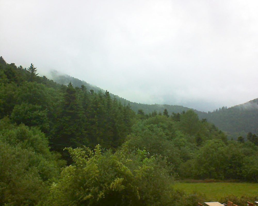 Le petit ballon vu depuis le Domaine Langmatt à Murbach le 11.06.2019 à 14:00 Le petit ballon (Alsace, Vosges) le 11.06.2019 à 14:00