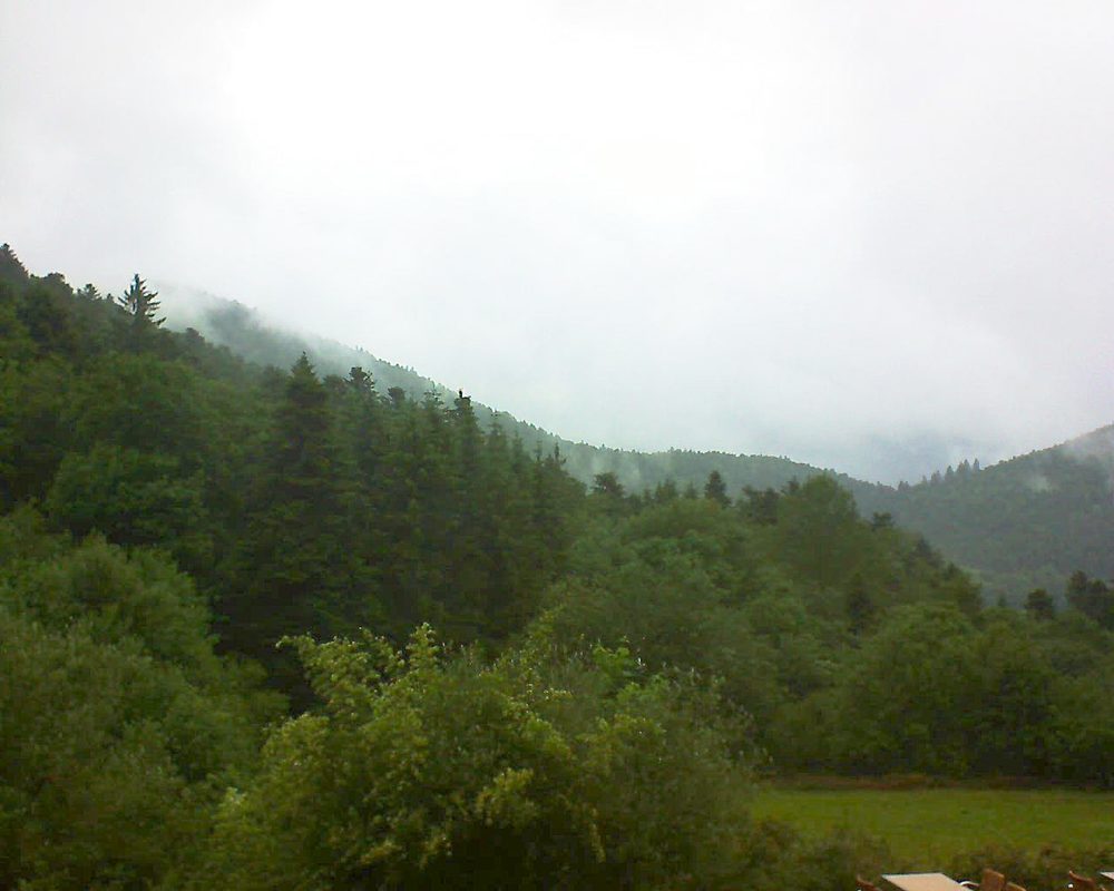 Le petit ballon vu depuis le Domaine Langmatt à Murbach le 11.06.2019 à 14:30 Le petit ballon (Alsace, Vosges) le 11.06.2019 à 14:30