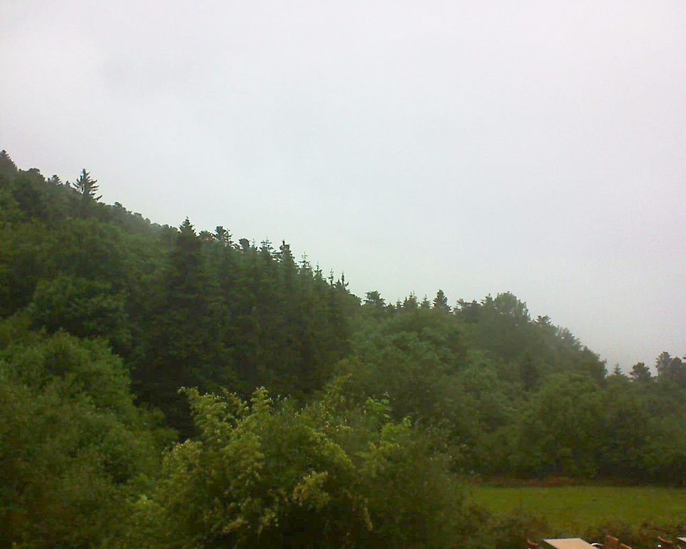 Le petit ballon vu depuis le Domaine Langmatt à Murbach le 12.06.2019 à 07:15 Le petit ballon (Alsace, Vosges) le 12.06.2019 à 07:15