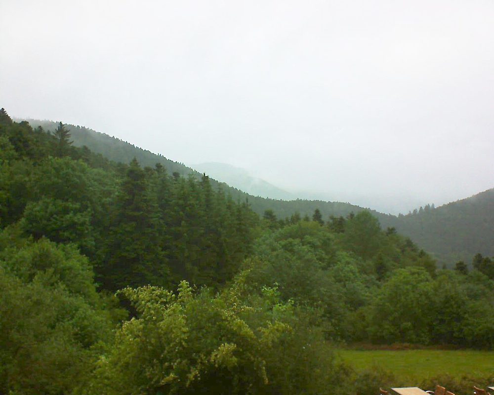 Le petit ballon vu depuis le Domaine Langmatt à Murbach le 12.06.2019 à 09:15 Le petit ballon (Alsace, Vosges) le 12.06.2019 à 09:15
