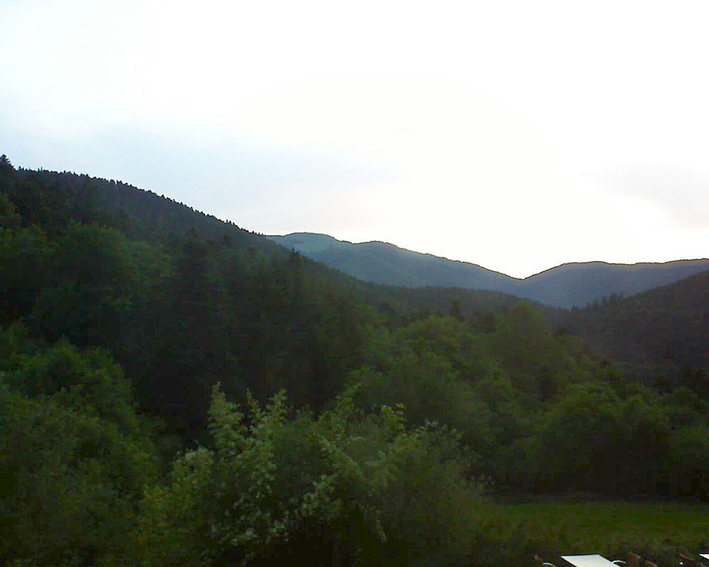 Le petit ballon vu depuis le Domaine Langmatt à Murbach le 14.06.2019 à 05:30 Le petit ballon (Alsace, Vosges) le 14.06.2019 à 05:30