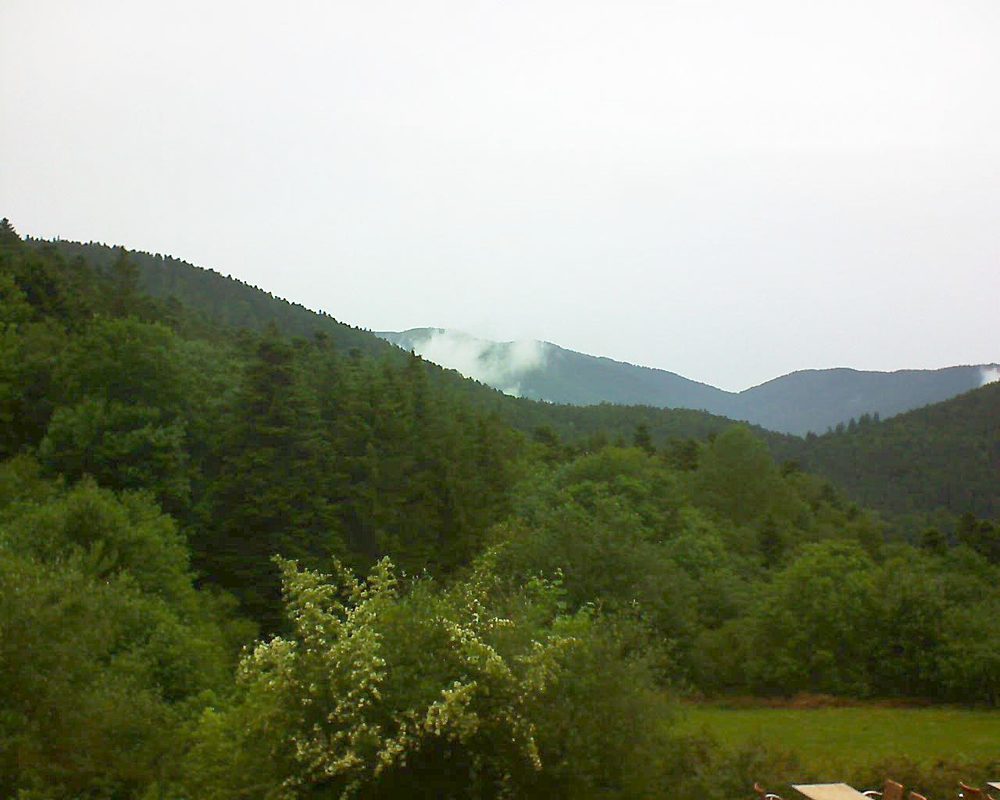 Le petit ballon vu depuis le Domaine Langmatt à Murbach le 14.06.2019 à 13:30 Le petit ballon (Alsace, Vosges) le 14.06.2019 à 13:30