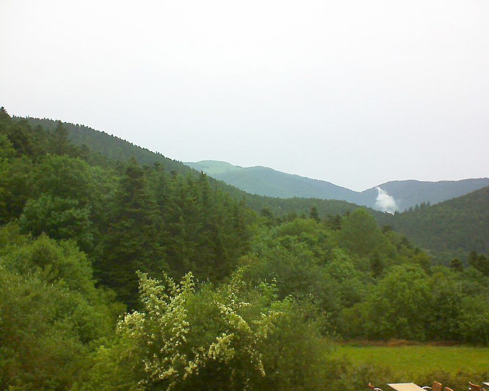 Le petit ballon vu depuis le Domaine Langmatt à Murbach le 14.06.2019 à 13:45 Le petit ballon (Alsace, Vosges) le 14.06.2019 à 13:45