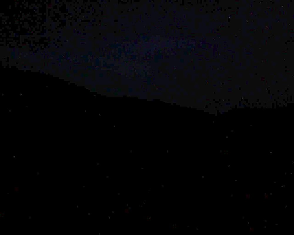 Le petit ballon vu depuis le Domaine Langmatt à Murbach le 14.06.2019 à 22:15 Le petit ballon (Alsace, Vosges) le 14.06.2019 à 22:15