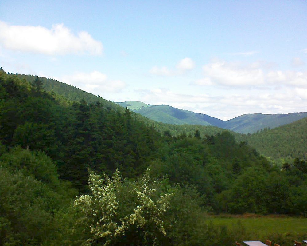 Le petit ballon vu depuis le Domaine Langmatt à Murbach le 15.06.2019 à 13:00 Le petit ballon (Alsace, Vosges) le 15.06.2019 à 13:00