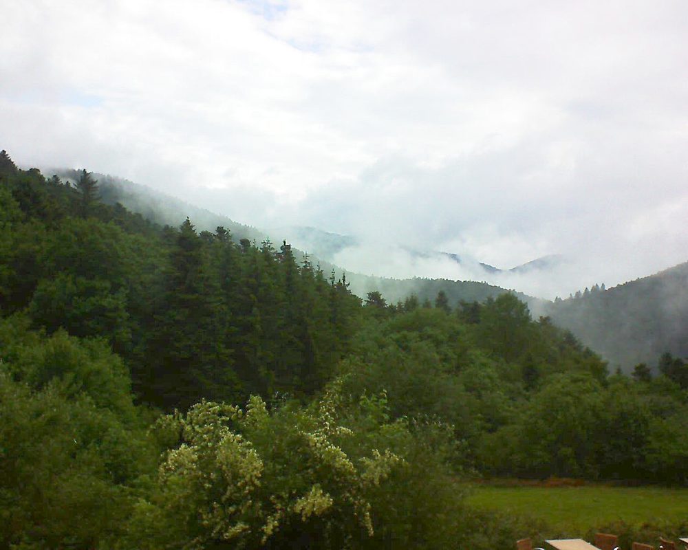 Le petit ballon vu depuis le Domaine Langmatt à Murbach le 16.06.2019 à 08:30 Le petit ballon (Alsace, Vosges) le 16.06.2019 à 08:30