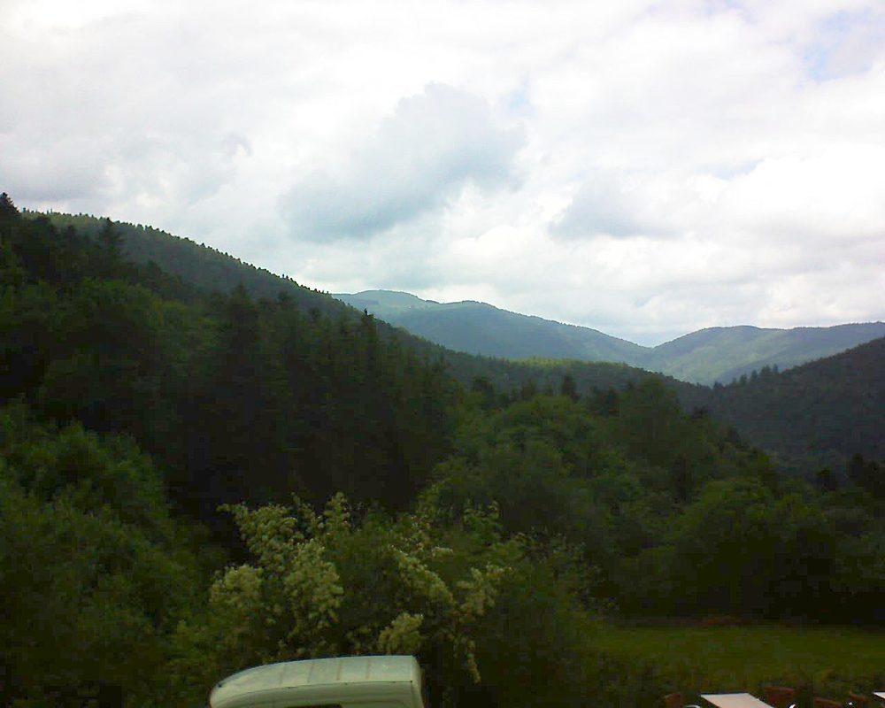Le petit ballon vu depuis le Domaine Langmatt à Murbach le 16.06.2019 à 15:30 Le petit ballon (Alsace, Vosges) le 16.06.2019 à 15:30