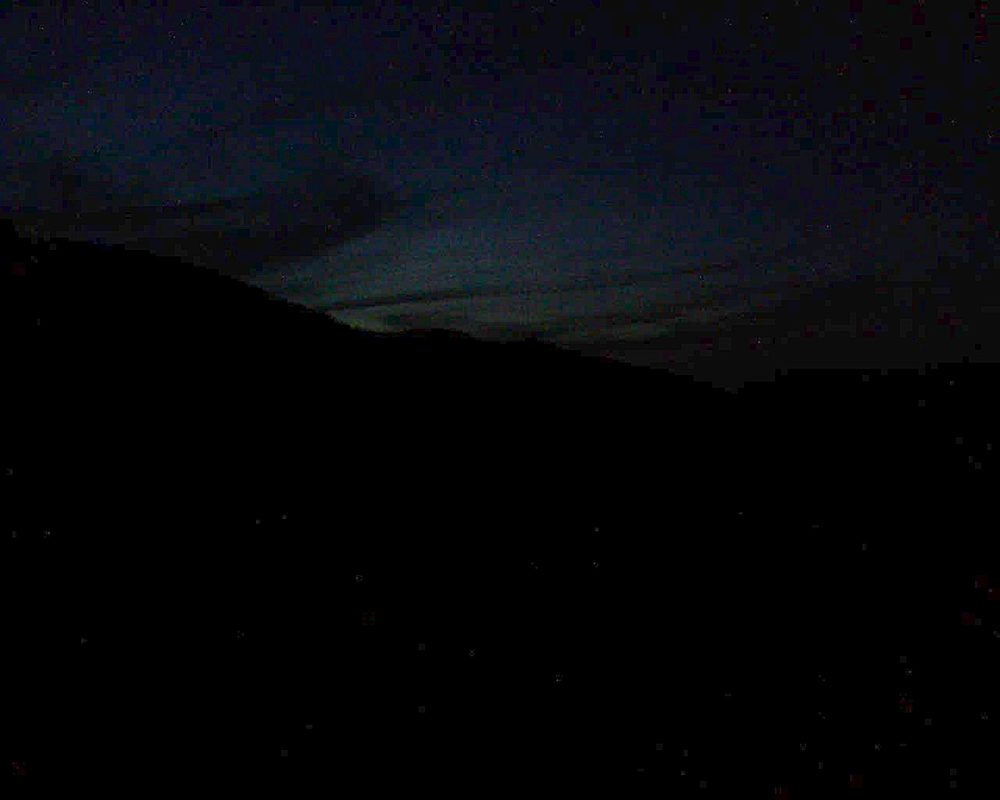 Le petit ballon vu depuis le Domaine Langmatt à Murbach le 17.06.2019 à 22:30 Le petit ballon (Alsace, Vosges) le 17.06.2019 à 22:30