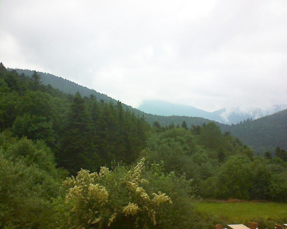 Le petit ballon vu depuis le Domaine Langmatt à Murbach le 22.06.2019 à 11:00 Le petit ballon (Alsace, Vosges) le 22.06.2019 à 11:00