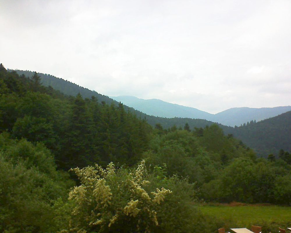 Le petit ballon vu depuis le Domaine Langmatt à Murbach le 22.06.2019 à 17:00 Le petit ballon (Alsace, Vosges) le 22.06.2019 à 17:00