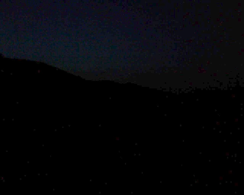 Le petit ballon vu depuis le Domaine Langmatt à Murbach le 25.06.2019 à 22:30 Le petit ballon (Alsace, Vosges) le 25.06.2019 à 22:30
