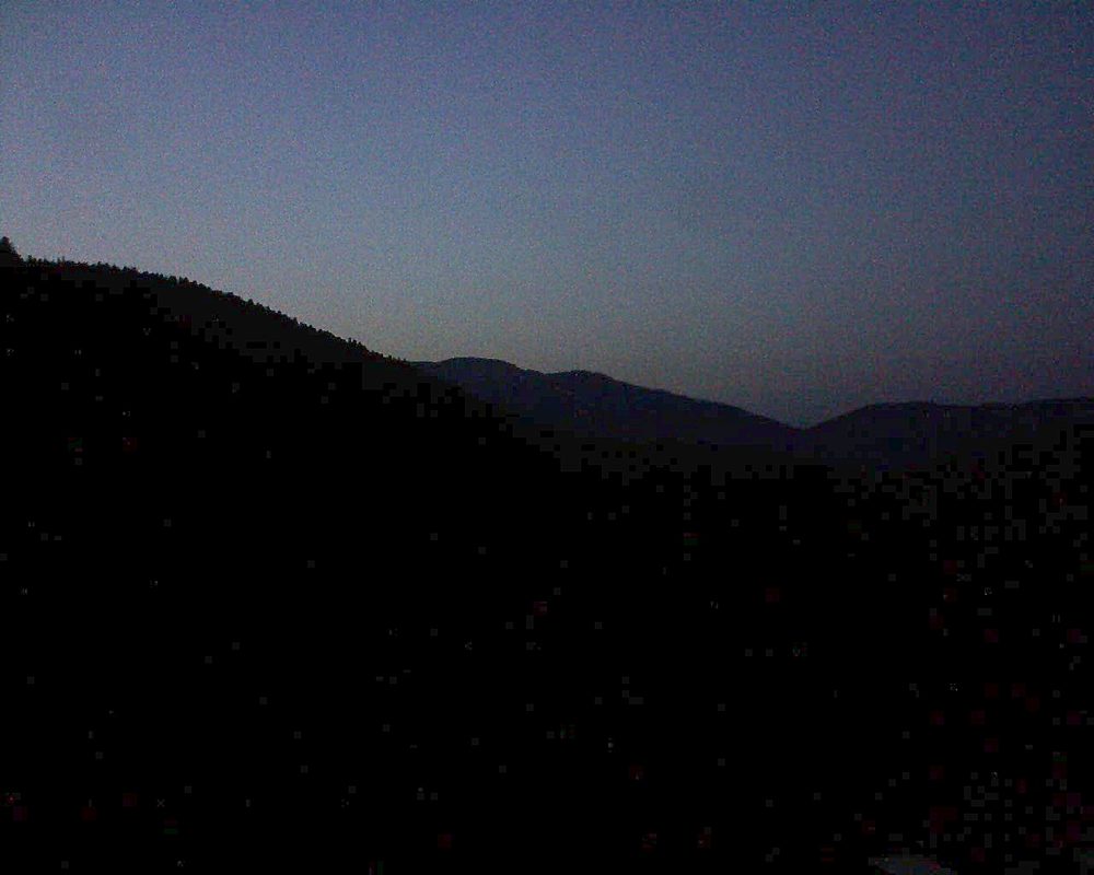 Le petit ballon vu depuis le Domaine Langmatt à Murbach le 26.06.2019 à 22:15 Le petit ballon (Alsace, Vosges) le 26.06.2019 à 22:15