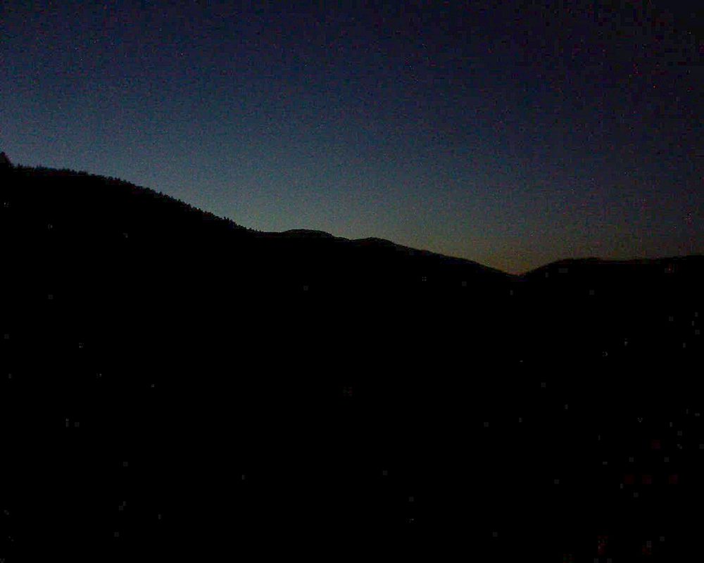 Le petit ballon vu depuis le Domaine Langmatt à Murbach le 28.06.2019 à 22:30 Le petit ballon (Alsace, Vosges) le 28.06.2019 à 22:30