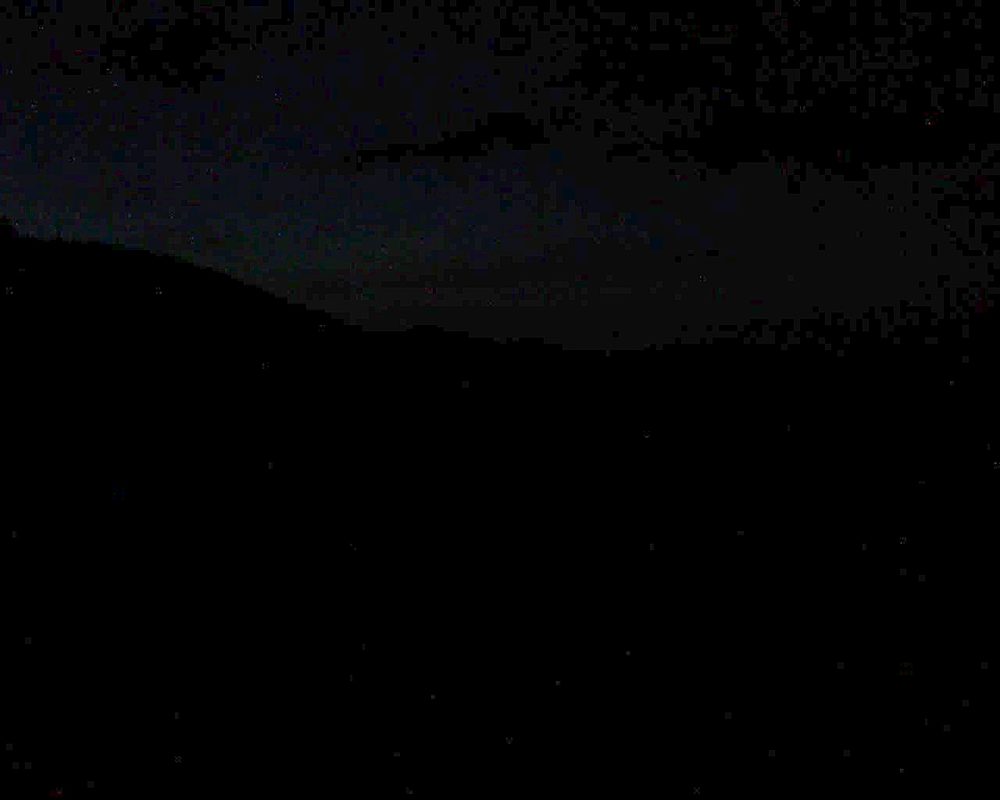 Le petit ballon vu depuis le Domaine Langmatt à Murbach le 08.07.2019 à 22:30 Le petit ballon (Alsace, Vosges) le 08.07.2019 à 22:30